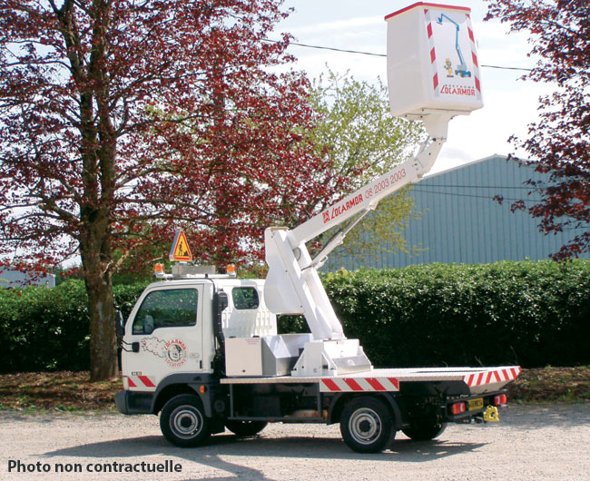 location nacelle sur porteur VL quimper