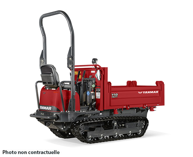 brouette sur chenille yanmar
