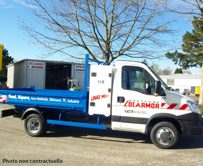 location camion benne Brest