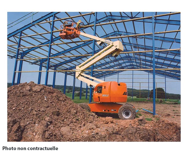 location nacelle articulée diesel vannes