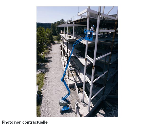 location nacelle articulée diesel saint nazaire
