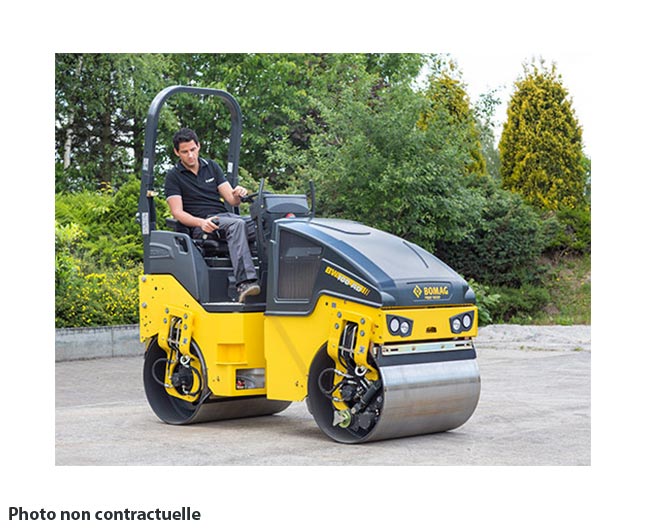 Compacteurs auto portés bomag 1000 2,5T