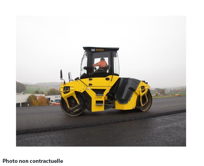 Compacteurs auto portés bomag v2 9,5T enrobé