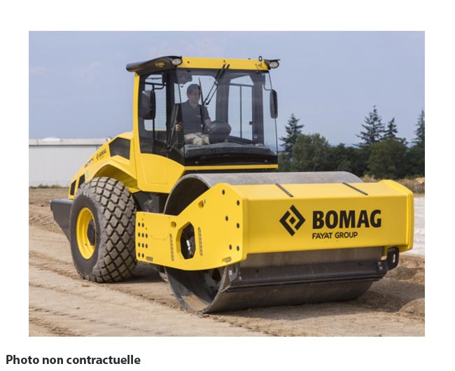 Compacteurs auto portés bomag v5 terrassement 18,6T