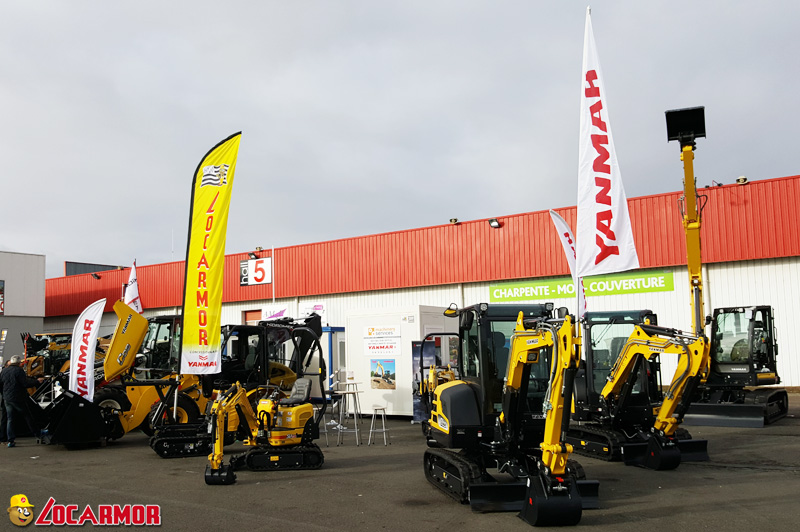 artibat salon BTP et industrie Rennes YANMAR Locarmor