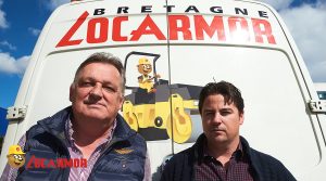 Bertrand Guézenec et Christophe L'Hour agence Locarmor de Brest