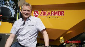 Denis VARIN responsable de l’ensemble du service technique Matériels chez LOCARMOR