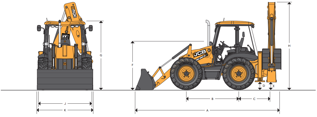 Jcb 4cx характеристики. Погрузчик JCB 4cx. JSB экскаватор 4cx. JCB 1cx габариты. Ширина погрузчика JCB 4cx.